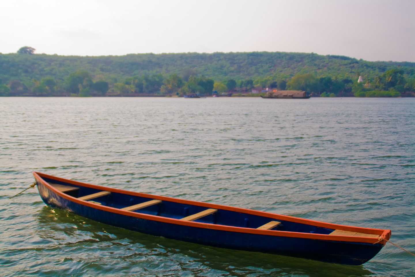 Fishing Boat At Morjim Footwa