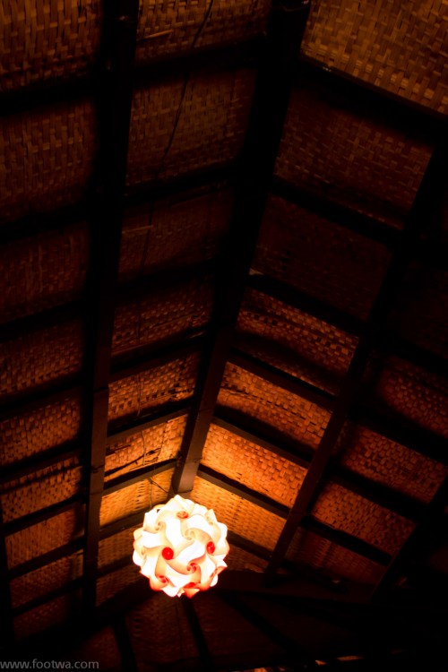 The roof at Curlies Anjuna