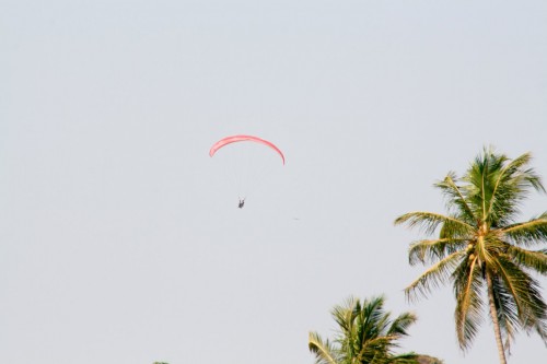 Paragliding at Anjuna