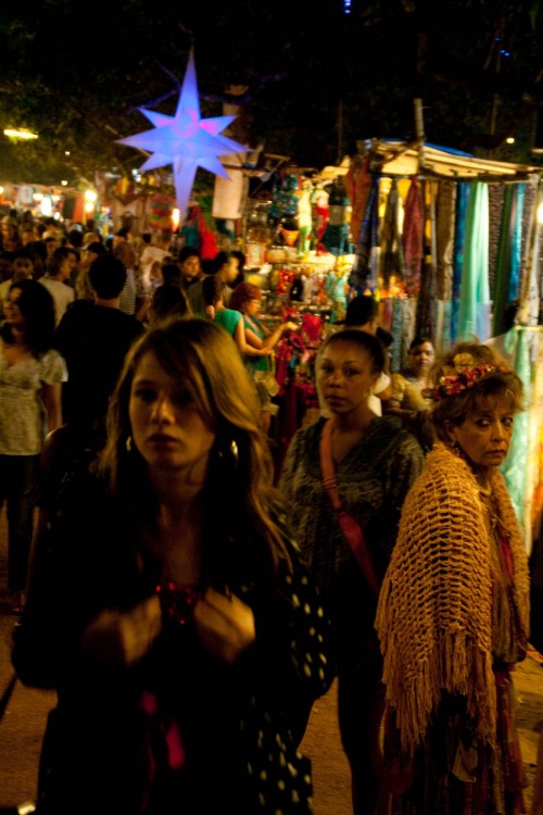 Faces at ingos saturday night market at Arpora - Goa