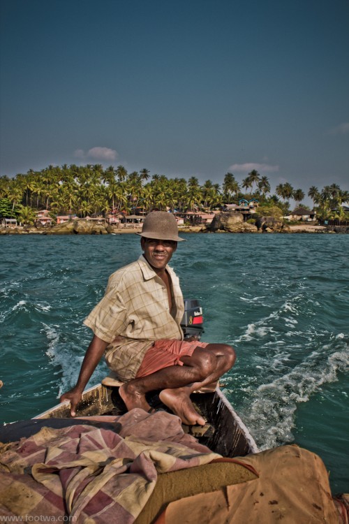 Fisherman in his Boat