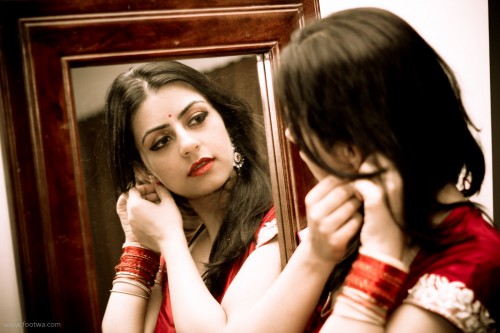 Priya Bhagra - mirror reflection