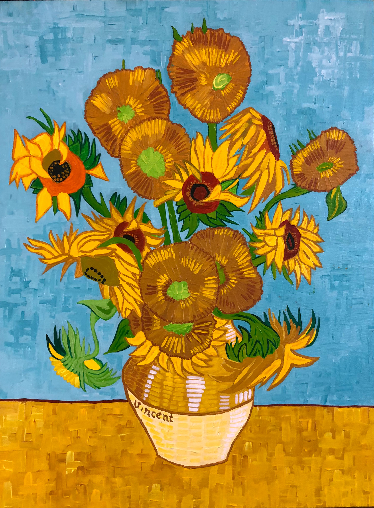 Vincent Van Gogh Sunflowers